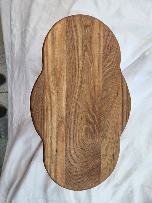 Cutting Board very unique design made from Ash 18" x 10.5"