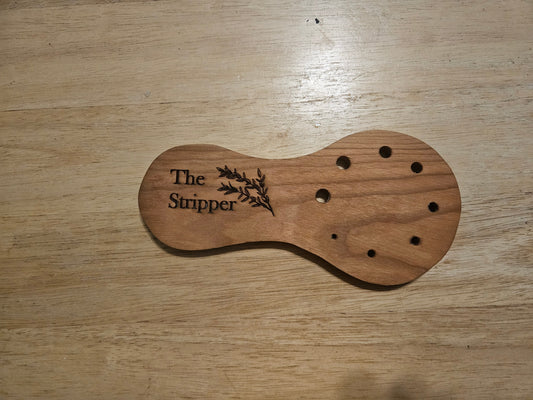 "The Stripper"  Herb stripper made from Cherry